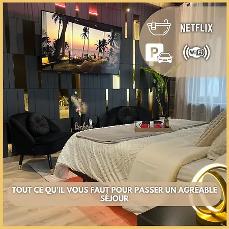 L'elegance - Charme - Jacuzzi - -secret- Parking * Sarrebourg