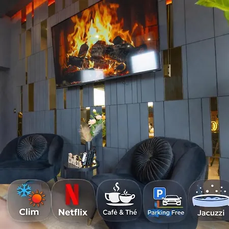 L'elegance - Charme - Secret - Jacuzzi - Parking Appartement Sarrebourg